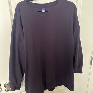 Purple old navy Crewneck Sweatshirt